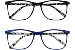 OPULIZE Arc Lunettes de Lecture Monture Carrées Minces Élégantes Charnières à Ressort Anti-Rayures Hommes Femmes R66