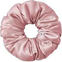 Große Seiden-Satin-Haargummis Für Damen & Mädchen – 5 Stück, Extra Groß, Schonend Für Dickes & Lockiges Haar