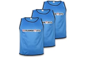 Cawila Leibchen 11teamsports, 3er Set, Trainingsleibchen Größen