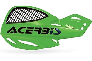 Acerbis 2072670006 Vented Uniko Handguards, Green