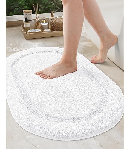 Rutschfeste Badematte Wasserabsorbierend WC Sockel Badmatte Rutschfeste Badematte – Wasserabsorbierend, Für WC Und Bad, In Verschiedenen Größen Teppich Modern