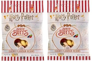 Lot de 2 paquets Jelly Belly Bean Boozled Harry Potter Bertie Bott's 54g (validé UE)