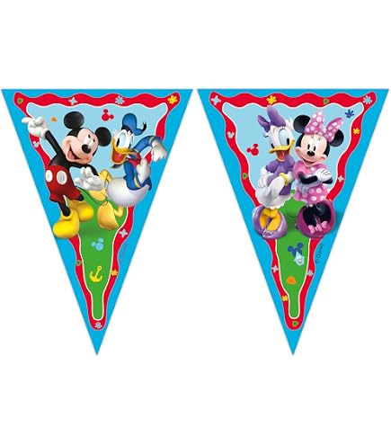 Procos Folat 94705P Mickey Mouse Tablecloth 120 x 180 cm