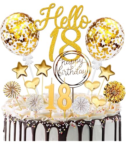 TYBYBB Runner da tavola per 18° compleanno, oro, 28 cm x 5 m, tovaglia Happy Birthday, nastro da tavolo, 18° regalo, decorazione per compleanno, tavolo, runner dorato, rotolo di tessuto per ragazzi