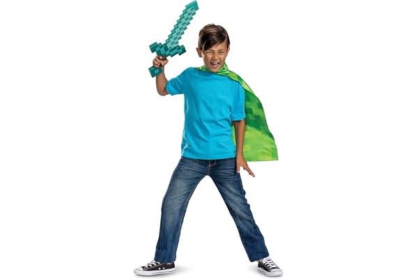 Disguise Minecraft 156239 Kostym, Flerfärgad, one size