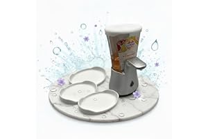 3 Stück Deckel passend für Sagrotan No Touch Seifenspender Weiß - Verschluss Kappe Nachfüller - Made by R-Satz Shop