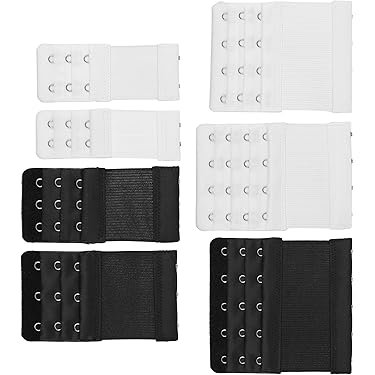 Molain 12 stuks BH-riemclips om racerback te maken, beha-bandjes, houderclips voor racerback beha-bandhouders voor uitglijden, verbergt bandjes splitsingscontrole, gekruiste rugconvertoren (zwart, wit Molain 12 stuks BH-riemclips om racerback te maken, beha-bandjes, houderclips voor racerback beha-bandhouders voor uitglijden, verbergt bandjes splitsingscontrole, gekruiste rugconvertoren (zwart, wit
