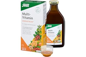 ‎SALUS Salus Multi-Vitamin Energetikum (a) - 1x 500 ml - Tonikum mit 8 wichtigen Vitaminen - Vitamin A, B1, B2, Niacin (B3), B6, D3 und E - vegan - bio