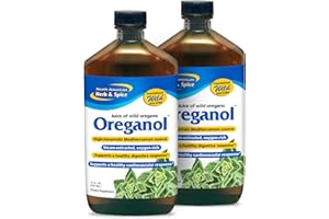 NORTH AMERICAN HERB & SPICE Oreganol P73 Juice - 12 fl oz - Pack of 2 - Wild Oregano Oil - Heart & Digestive Health - Kidney, Pancreas & Liver Support - Non-GMO - 173 Total Servings