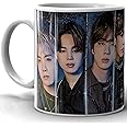 4GIFTSAKE Coffee Mug for FTS BTS Lovers - Vibrant K-Pop Boys Digital Prints - Music Lovers - Gift for BTS Fans - Novelty Coffee Cup with Multicolor Theme