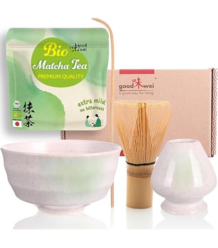 BBWELL Matcha Kit 6 Pièces – Cofet Matcha Avec Bol à Matcha