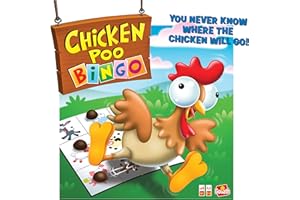GOLIATH Chicken Poo Bingo: You Never Know Where The Chicken Will Go! | Kids Games | For 2-4 Players | Ages 4+