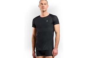 Odlo Unterhemd Herren Kurzarm Active F-Dry Light I Funktionsshirt I Funktionsunterwäsche