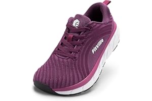 FitVille Damen Laufschuhe Weit Turnschuhe Atmungsaktiv Sportschuhe Leichte Barfußschuhe Joggingschuhe Sneaker Bequeme Walking Schuhe Breite Füße