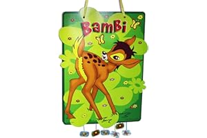 CHEERSET Pignata compleanno per bambini, perfetta da riempire con giocattoli e giocattoli (Bambi)