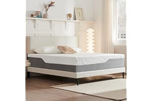 Twirest King Mattress, Memory Foam Mattress, Medium Firm, Breathable Knitted, Soft and Skin Friendly Cloth, Mattresses in a box (150x200x20cm)