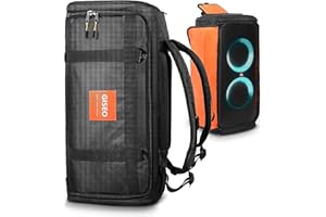 AoiSouk de Rangement Portable pour Haut-Parleur Bluetooth JBL PARTYBOX 310, Housse de Protection, étui de Transport, Housse de Protection, Portable en Haut-Parleur Sac fourre-Tout Sac à Dos