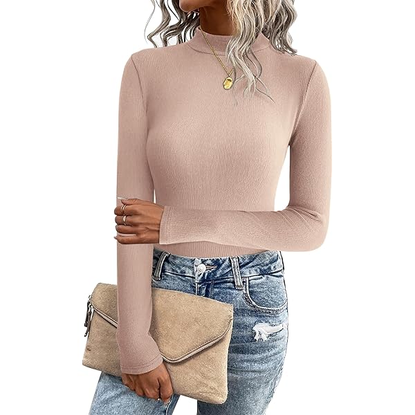 Zeagoo damestrui, rolkraag, gebreid, met lange mouwen, warm, basic, casual, met rolkraag, turtleneck, gebreid, bovenkleding, voor herfst en winter, S- XXL, XL