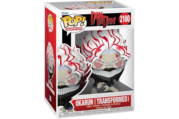 Funko Pop! Animation: Dandadan - Okarun - 1 chans av 6 att ha en sällsynt Chase-variant - Dan Da Dan - samlarobjekt vinylfigur