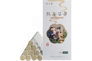 MAIKUNI Moxibustion Moxa Sticks Rolls Wormwood Mugwort Artemisia aijiu Chinese Medicine艾灸条 (10pcs/Box)