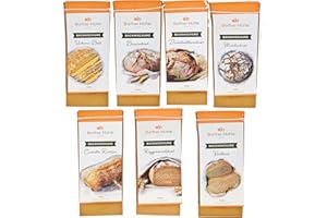 Brotbackmischungen Dorfner Mühle - 14 Brote [7x1kg] Probierset - Handgemacht in Bayern seit Generationen - ohne künstliche Zusätze