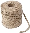 Windhager Jute-Schnur Jutegarn Bindegarn Bindeschnur, natur, 4 mm x 50 m, 06158, beige