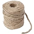 Windhager Jute-Schnur Jutegarn Bindegarn Bindeschnur, natur, 4 mm x 50 m, 06158, beige