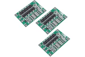 AITRIP 3S 11.1V 12V 12.6V 40A 18650 Charger PCB BMS Protection Board Li-ion Lithium Battery Charger Lipo Cell Module for Drill Motor with Balance 3 PCS