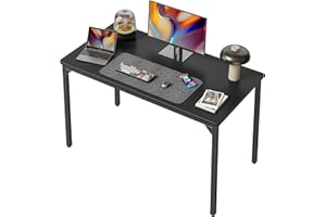 ‎CUBICUBI CubiCubi Schreibtisch Klein, 60 x 40 x 75 cm, computertisch PC Tisch, Heimbüro Schreibtisch, Küchentisch, Industriedesign für Zuhause, Büro, Arbeitszimmer, Schreiben, Schwarz
