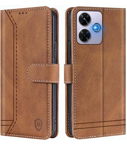 Leder Flip Case Für Sony Xperia 5 – Mit Kartenfächern, Standfunktion & Schutz, Braun