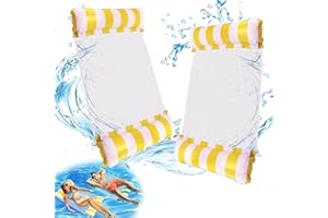 GOLDMIKY Hamaca Hinchable de Piscina, 4 en 1, sillón, Hamaca, Drifter, Hamaca de Agua Adultos para Fiesta de natación