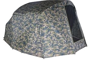 MK-Angelsport Winterskin Camou per Fort Knox 2.0 Dome 2 uomo (nessuna tenda solo copertura), Carp Dome, Overwrap Bivvy/tenda da pesca