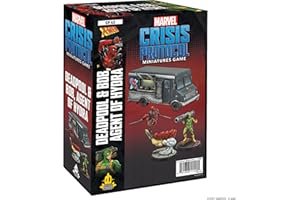 Atomic Mass Games , Marvel Crisis Protocol: Character Pack: Deadpool and Bob: Marvel Crisis Protocol , Miniatures Game , Ages 10+ , 2+ Players , 45 Minutes Playing Time