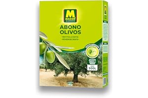 Abono Olivos Granulado Soluble de 1Kg con Efecto Inmediato Revitalizante y Reverdeciente MUY EFICAZ | Fertilizante con Nitrógeno, Potasio y Boro | Apto para Riego en Suelo y Maceta | Nexum Market