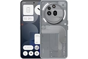 Nothing Phone (3a) Pro 256 GB - Handy mit 50 MP Periskop-Kamera, 50 MP Hauptkamera, 60-facher Ultra-Zoom, Essential Space, 12 GB RAM, Langer Akkulaufzeit und 6,77" FHD+ AMOLED-Display - Grau