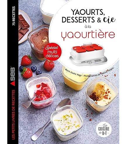 Yoghurtmaker met 6 Glazen Potten en 5 Automatische Programma's voor