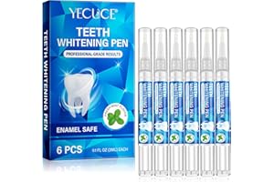 SKIN TAG REMOVAL Zahnaufhellung Stift (6 Stück)- Sofort Bleaching für weißere Zähne, Teeth Whitening Pen gegen Kaffee-Tee-Raucher, Zähne aufhellen(Schnellwirkend & Minzaroma)