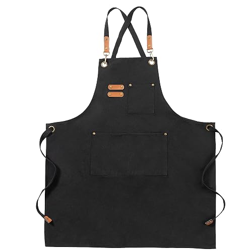 FunChaos Segeltuch-Arbeitsschürze, 3 Taschen