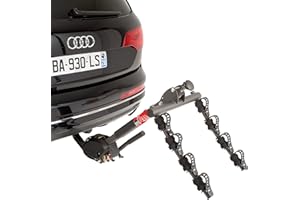 Mottez - Portabicicletas para 4 bicicletas