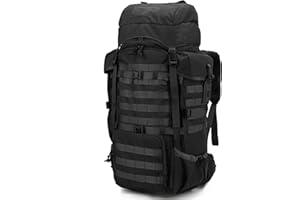 ‎MARDINGTOP Mardingtop 70L Rucksack Wanderrucksack Trekkingrucksack Großer Taktischer Rucksack Herren mit Regenhülle für Camping Trekking Bergsteigen Outdoor Reise