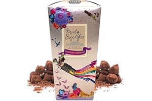 Monty Bojangles Taste Adventure Cocoa Dusted Truffles Gift Box (285g) - 6 Flavours, Luxury Award Winning Chocolatey Truffles, Beautiful Gift Box, Perfect Chocolate Gift