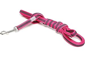 JULIUS-K9 Correa IDC Color & Gray con asa, 14 mm x 3 m, Rosa-Gris