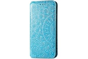 FTRONGRT Case for Motorola's Moto G84, with Mobile Phone Holder, Card Slot, Magnetic PU Leather Wallet Case, Mobile Wallet Flip Cover for Motorola's Moto G84-Blue