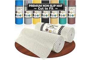 DIY Doctor Antirutschmatte Teppich - 2x Teppich Antirutschunterlage - 190 x 30cm Rutschmatte Teppich - Teppich Antirutsch Pads - Anti Rutsch Teppichunterlage - Teppich Rutsch Stop - Creme