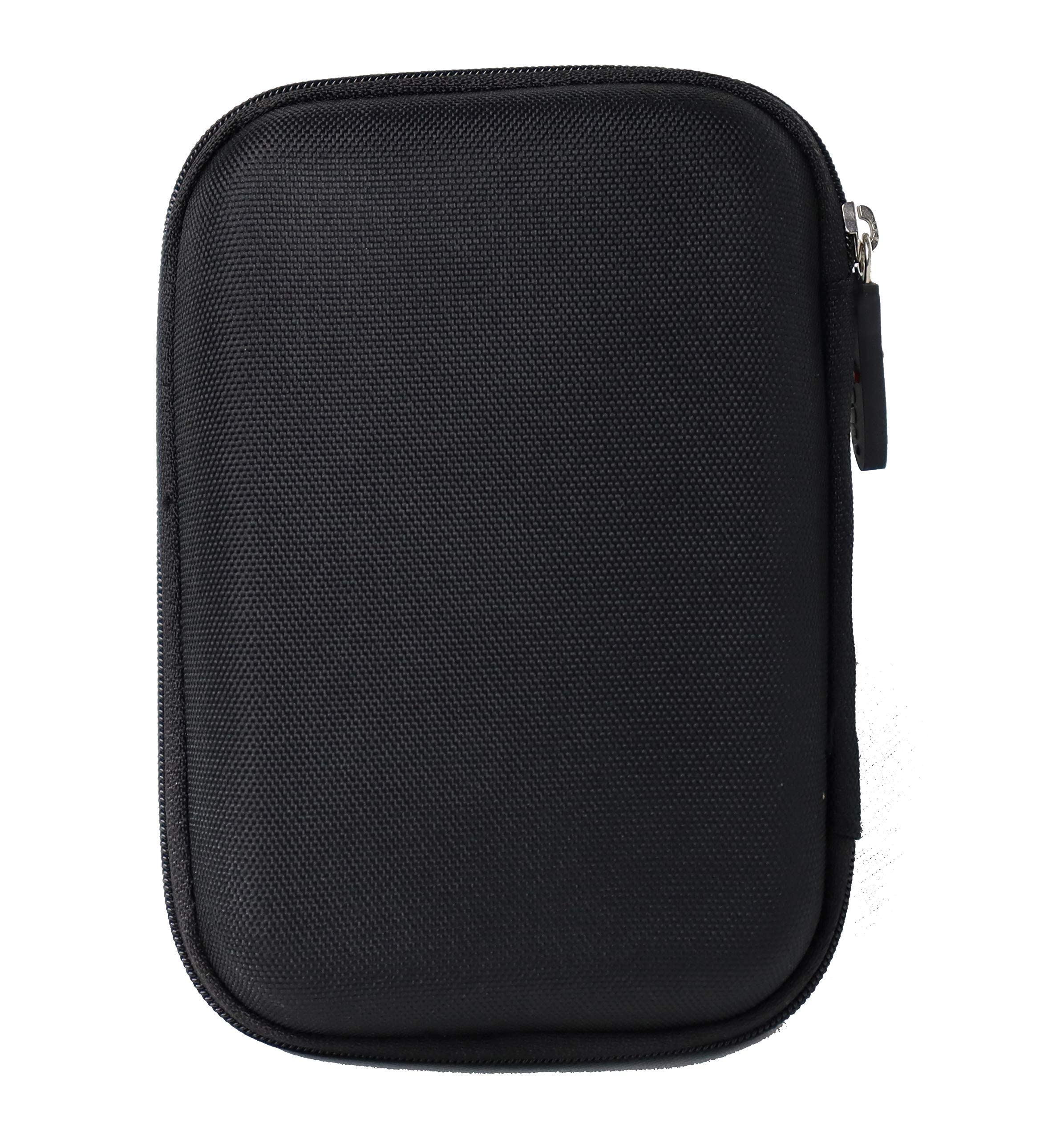 GadgetBite External Printed Hard Drive Disk Enclosure Portable Carrying Case Cover Pouch Casing for 2.5-Inch Hard Drive (Plai