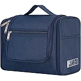 WANDF Grande borsa da toilette da appendere, borsa da viaggio per cosmetici trousse da viaggio accessori viaggio resistente a