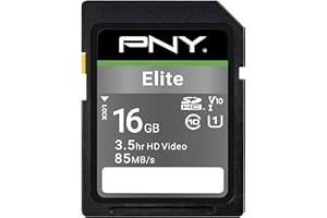 PNY Elite SDHC card 16GB Class 10 UHS-I U1 85MB/s