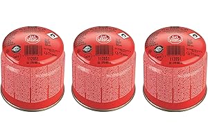 CASELLATO Kemper - Cartucho de cartuchos de gas de 190 g, art. 1120S1 - Con sistema de seguridad de membrana - Oferta para 3 unidades