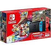 Console Nintendo Switch + Gioco Mario Kart 8 Deluxe + 3 mesi abbonamento Nintendo Switch Online