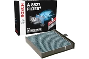 BOSCH AUTOMOTIVE Bosch A8527 - Filtre d'habitacle anti-odeurs et anti-bactérien Filter+ - filtre à poussière et à Pollen
